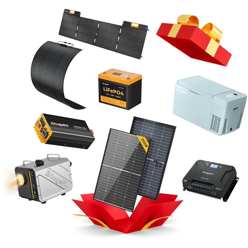 BougeRV Mystery Pro Solar Gift Box