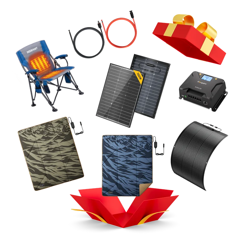BougeRV Mystery Basic Solar Gift Box