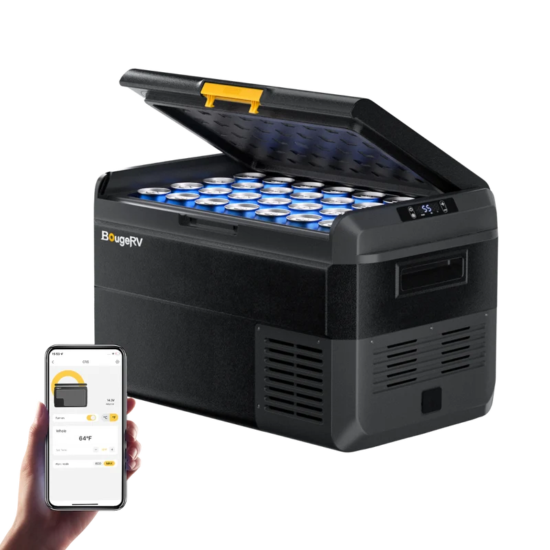 BougeRV CRS 42 Quart 12V Car Fridge Wheelless