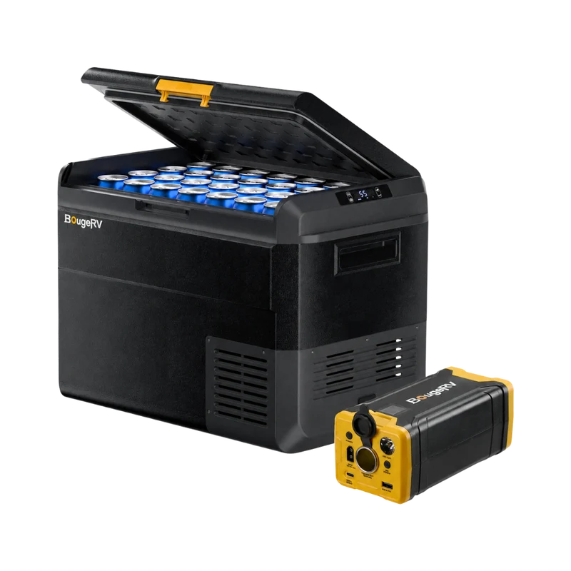 BougeRV CRS 53 Quart 12V Car Fridge Wheelless