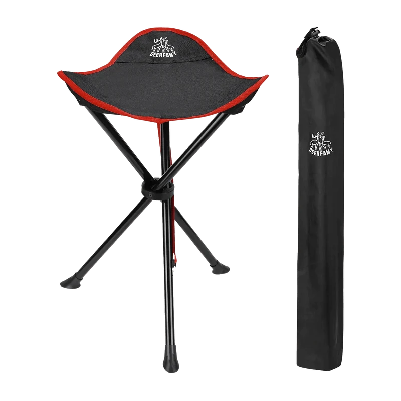 DEERFAMY Portable Tripod Seat with Shoulder Strap