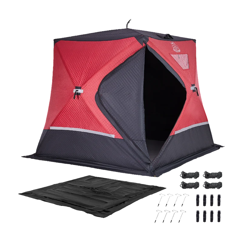 DEERFAMY IceExplorer Pro Double-Layer Ice Fishing Tent(5-6 People)