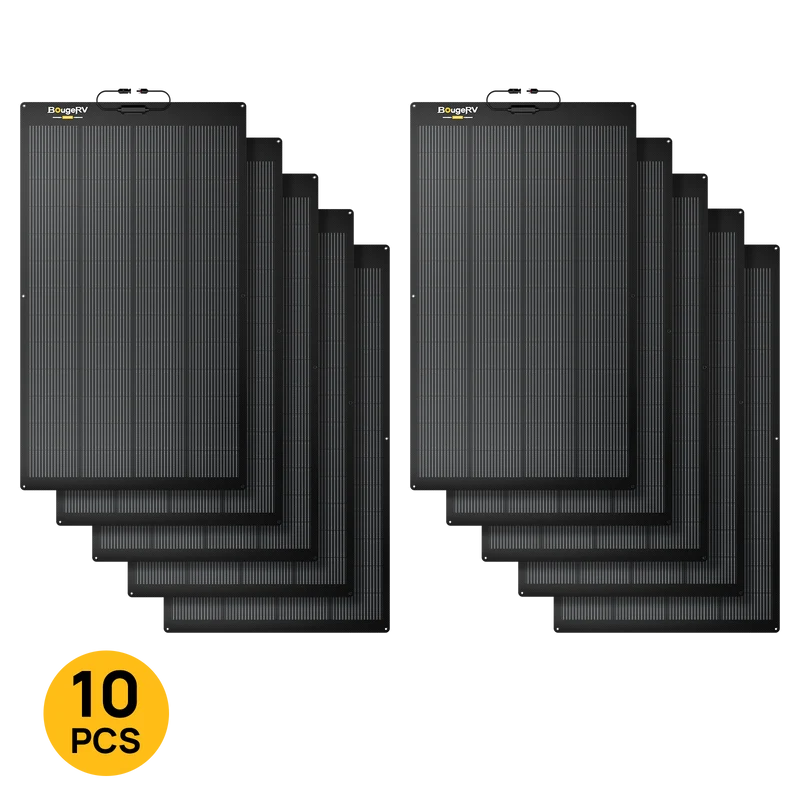 BougeRV Arch Pro 200W ShadePower N-Type Flexible Solar Panel