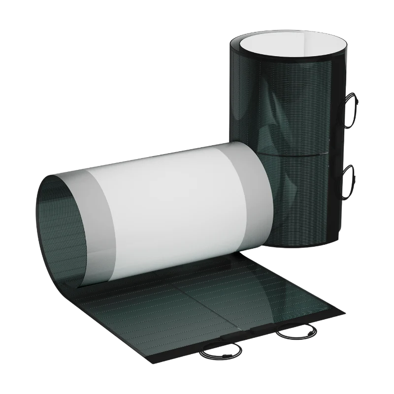 Yuma 200W(100W*2pcs) CIGS Thin-film Flexible Solar Panel (Square with Holes)