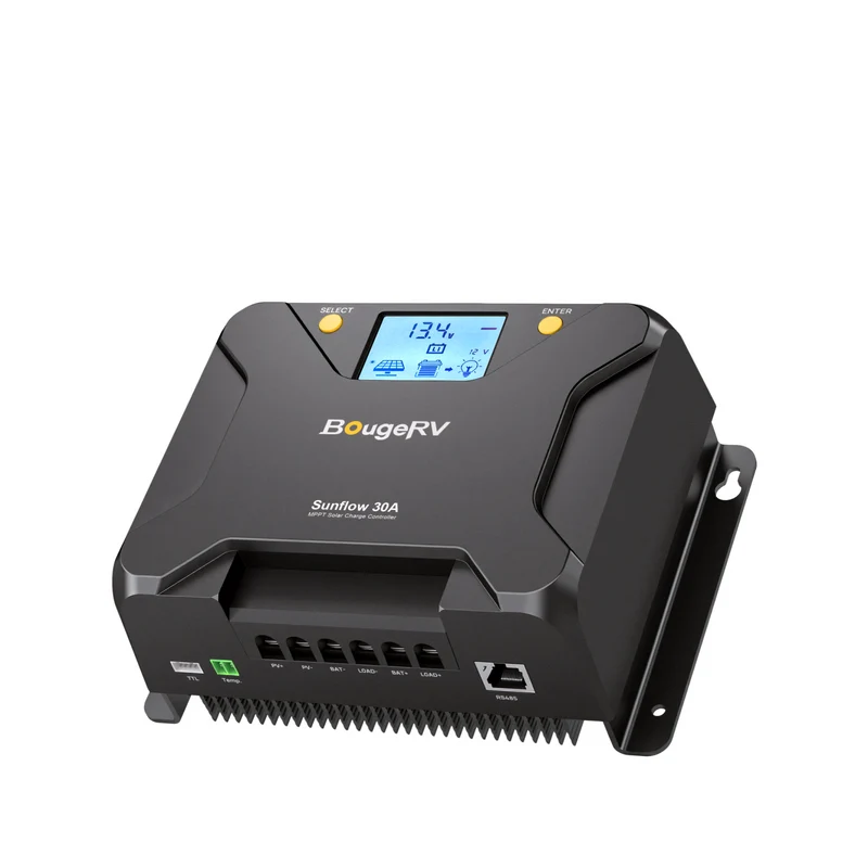 BougeRV 12V 200W TOPCon Rigid Solar System Kit