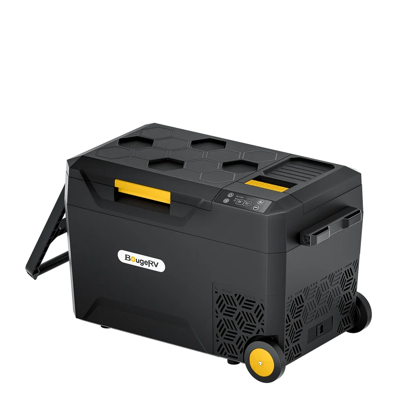 BougeRV CRX2 31QT Battery Powered Insulated Dual-Zone Portable Fridge