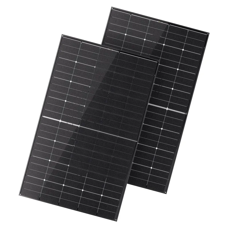 BougeRV 300 Watt N-Type Rigid Bifacial 16BB Mono Solar Panel