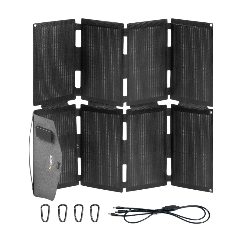 BougeRV CRD2 Dual Zone Solar Battery Portable Fridge Kit