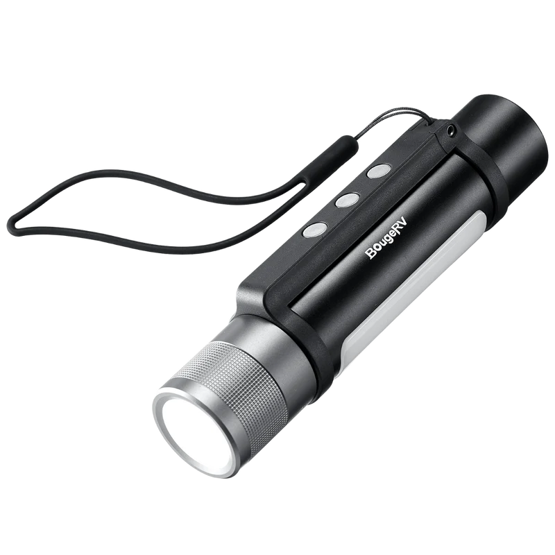 BougeRV FL01 Zoomable Camping Flashlight Outdoor Emergency Light