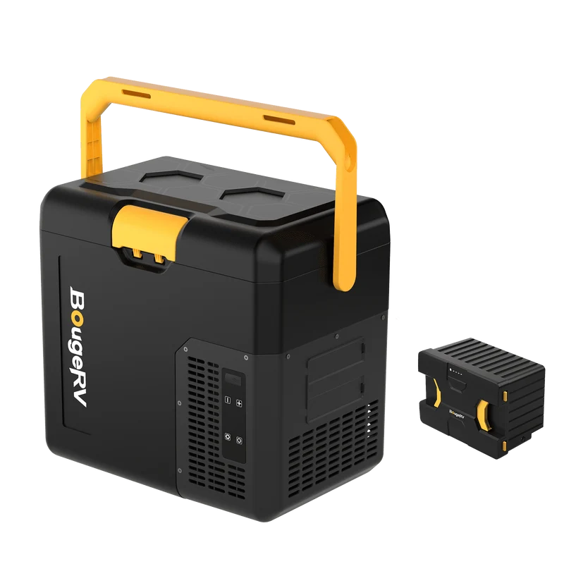 BougeRV CRH 19QT 12V Portable Car Fridge with 173Wh Battery
