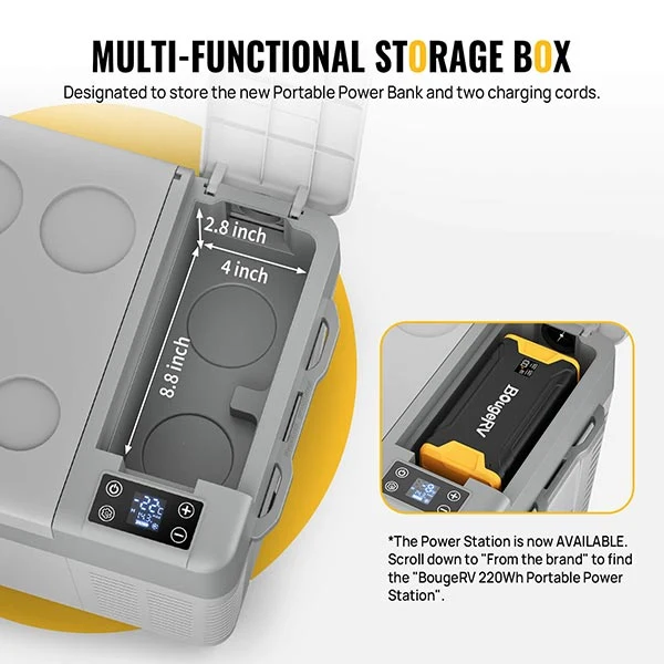 CRPRO20 21QT 12V Portable Fridge White