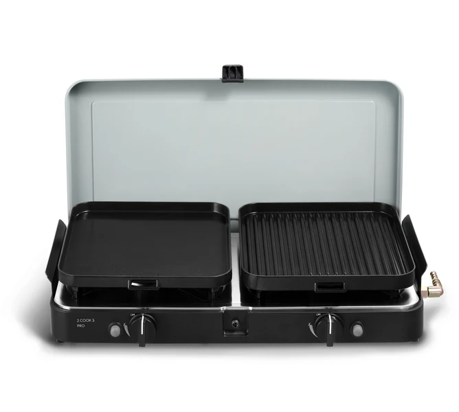 Gaskocher - 2-Cook 3 Pro Deluxe - 30 mbar