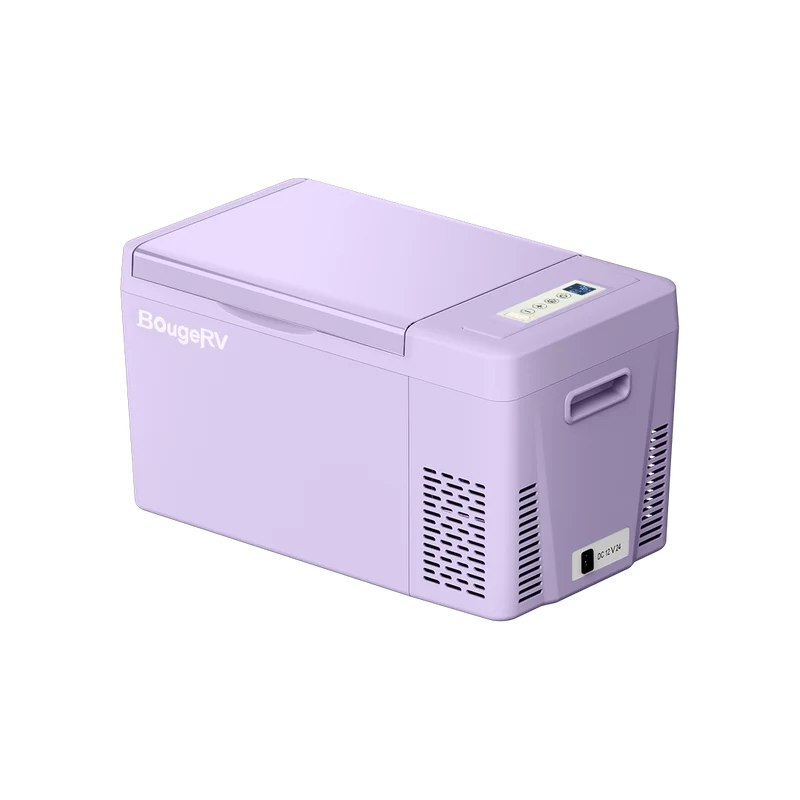 BougeRV 12V 23QT Colorful Purple Car Fridge (Refurbished)