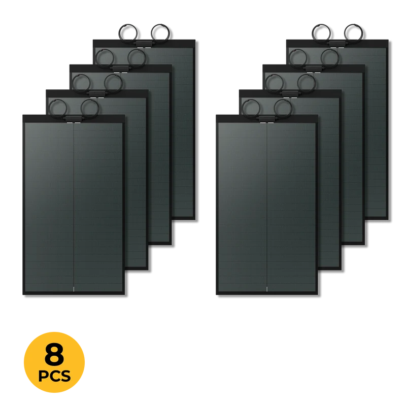 400W CIGS Solar Panel (Square with Adhesive) (100W*4pcs)