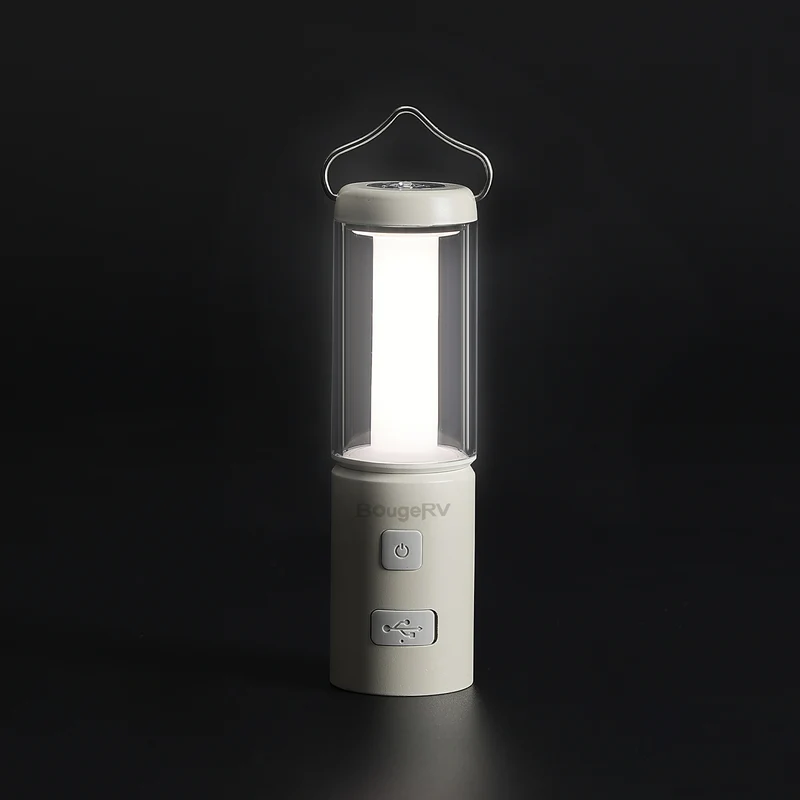 BougeRV Portable Flashlight Rechargeable Camping Tent Lantern