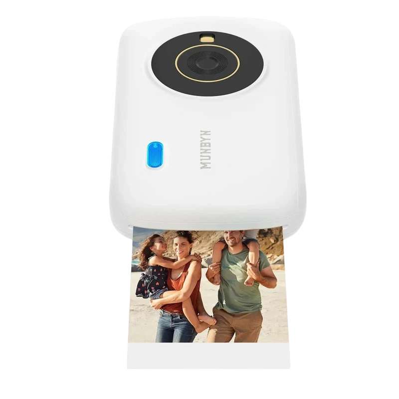 MUNBYN PR3 High Color Reproduction 2x3" Portable Photo Printer