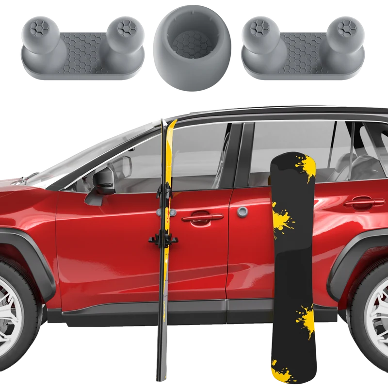 BougeRV Magnetic Ski Holder, Snowboard Vehicle Mount