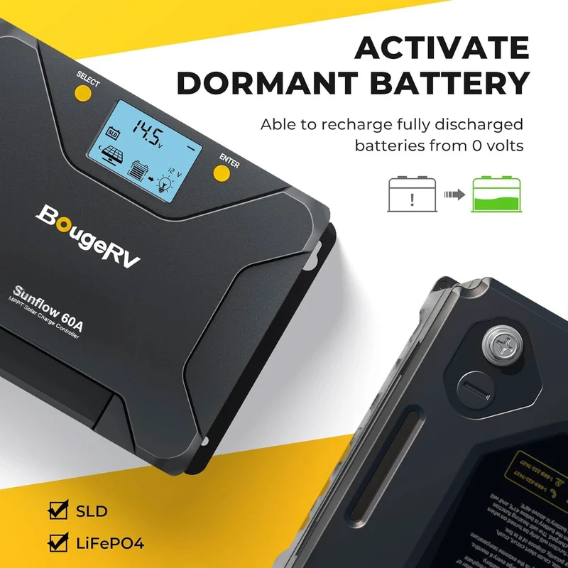 BougeRV 800W 12V Rigid Solar System Kit