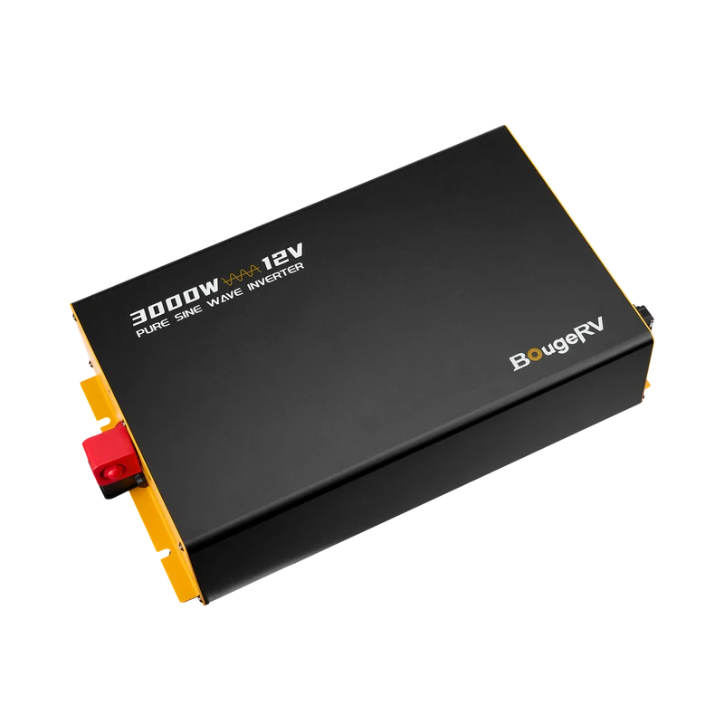 BougeRV 3000W 12V Pure Sine Wave Inverter with Bluetooth