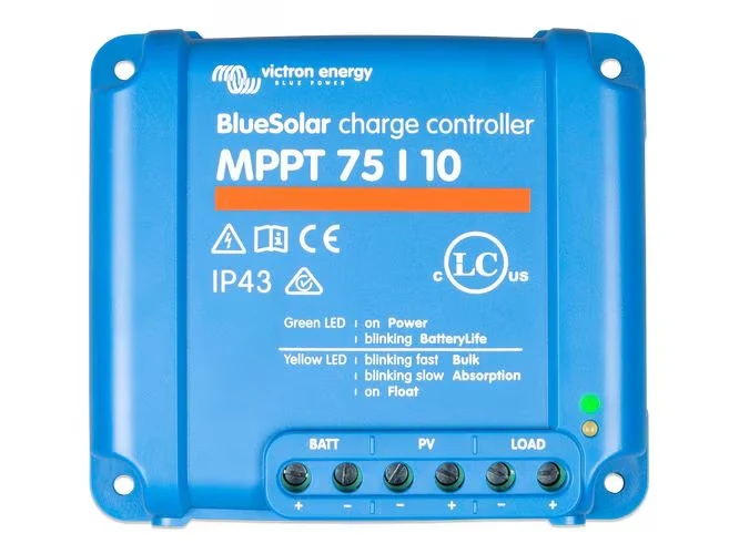 Victron BlueSolar MPPT 75,10 Solarladeregler – 12,24V , 10 A