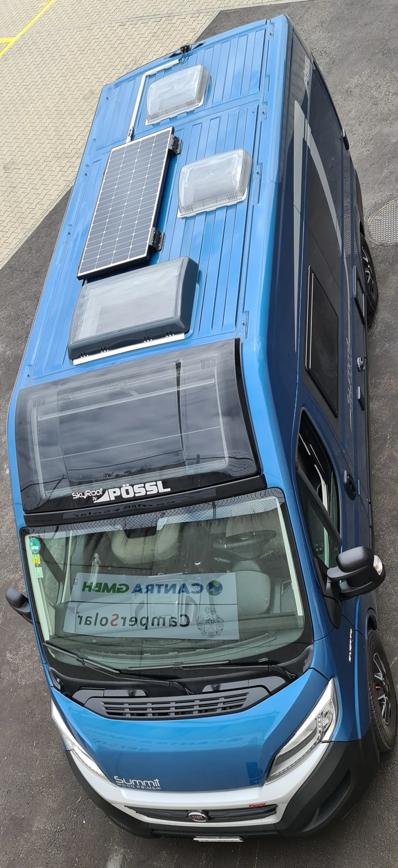 Fiat Ducato ab Bj. 05/2014 Aussenisolation / Sonnenschutz / Hitzeschutz / Kälteschutz / Winterabdeckung von Carbest X-Trem