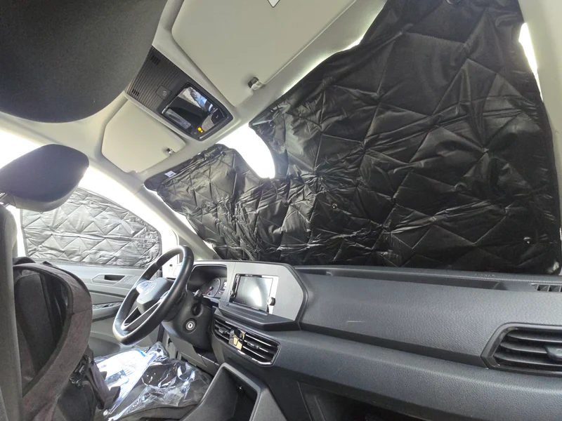 Thermomatte, VW Caddy 5, Fahrerhaus, PREMIUM BLACKLINE