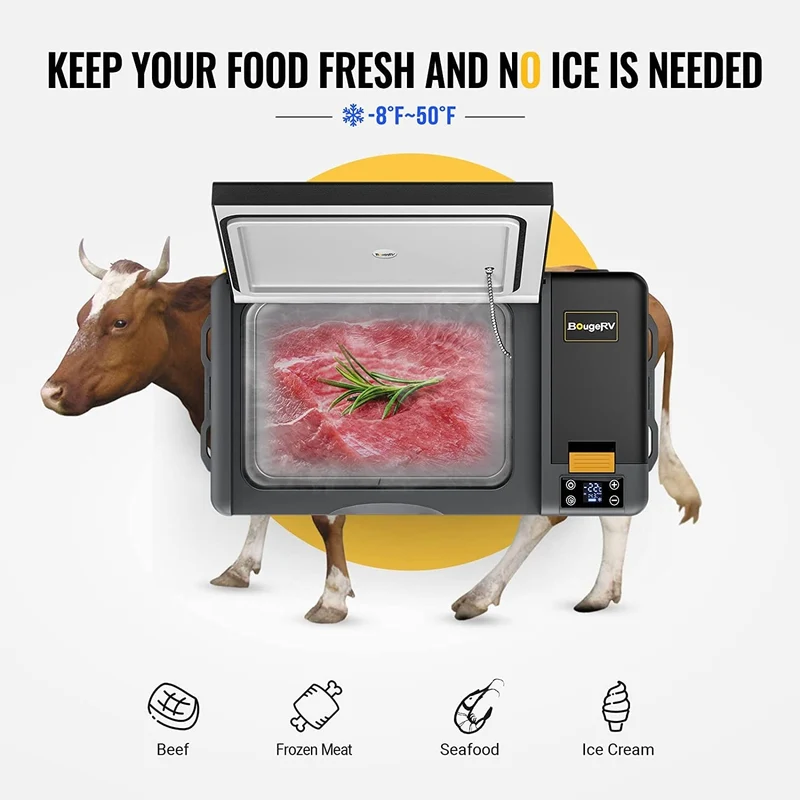 CRPRO30 30 Quart Portable Fridge With 266Wh Power Station