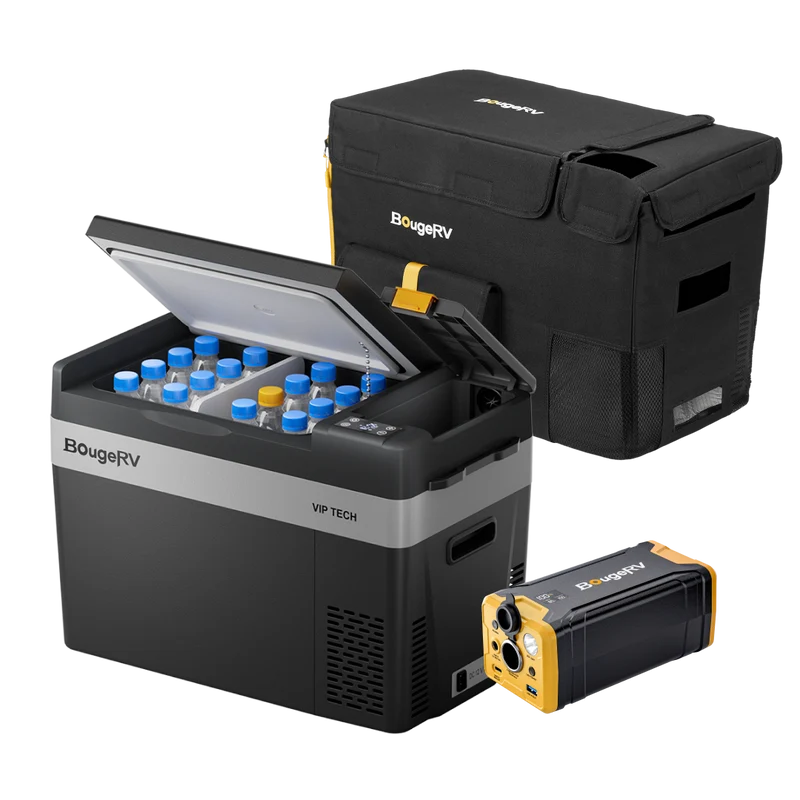 CRPRO30 VIP Upgraded 30 Quart 12V Car Fridge Kit