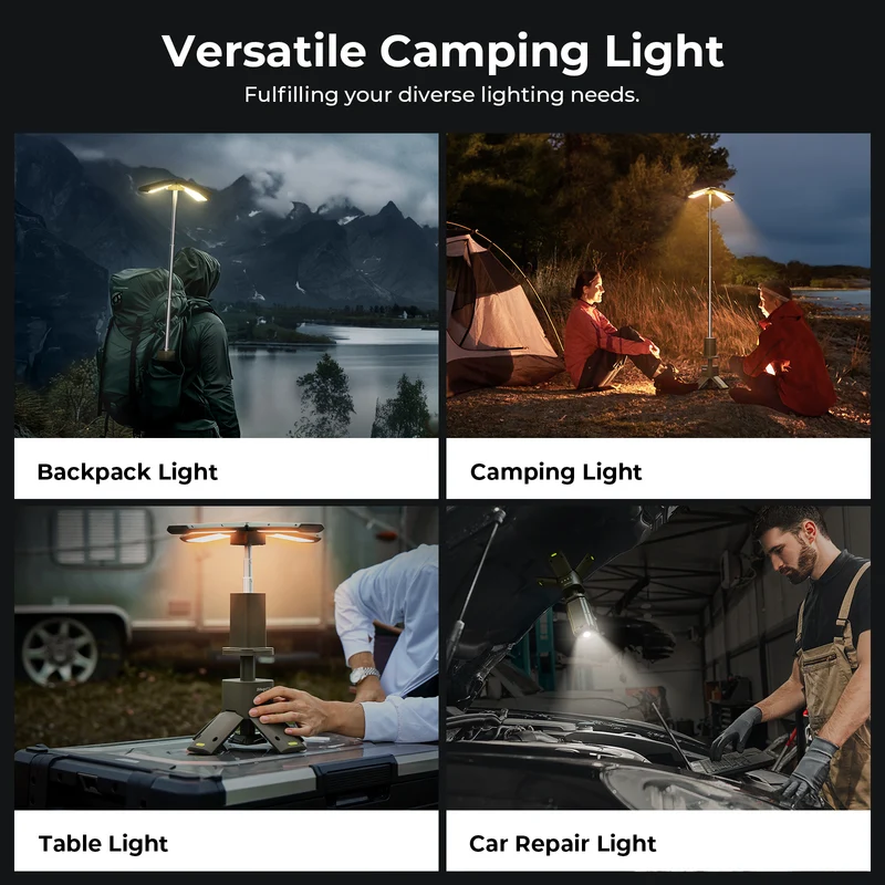 BougeRV Magnetic Outdoor Portable Camping Light