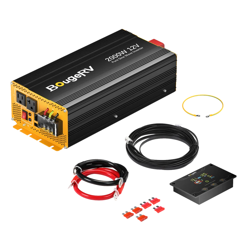 BougeRV 12V 400W TOPCon Rigid Solar Kit