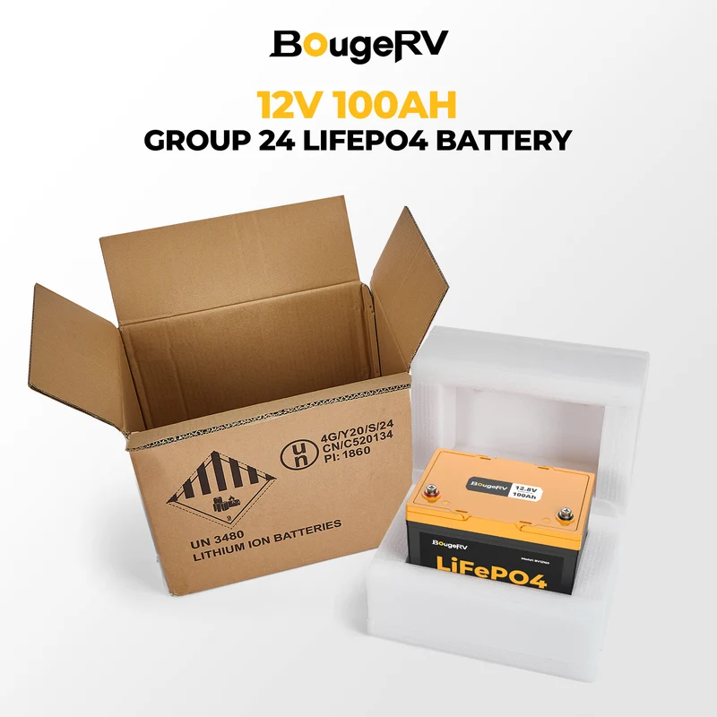 BougeRV 12V 400W TOPCon Rigid Solar Kit