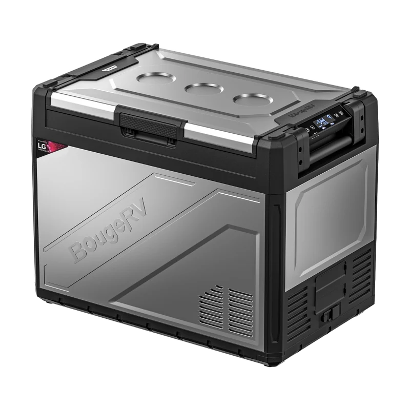 BougeRV Rocky V2.0 69QT Dual Zone 12V Portable Fridge