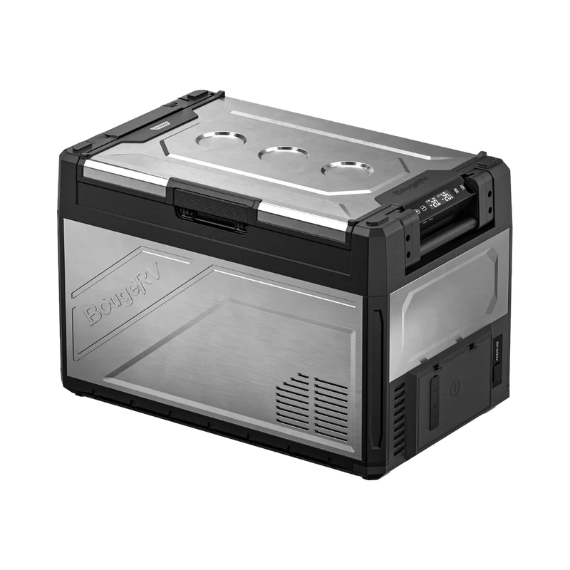 BougeRV New Rocky V3.0 55QT Dual Zone 12V Car Fridge