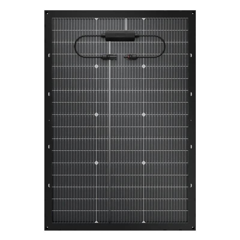 BougeRV 16BB N-Type 12V/24V 100 Watt Bifacial Solar Panel