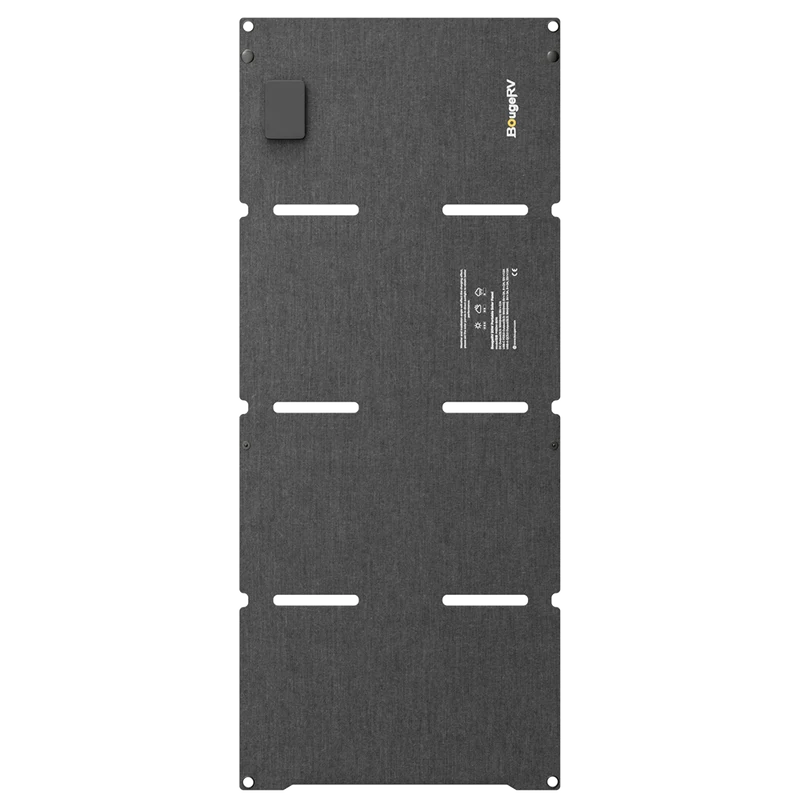 BougeRV 50W Fiberglass Flexible Portable Solar Panel