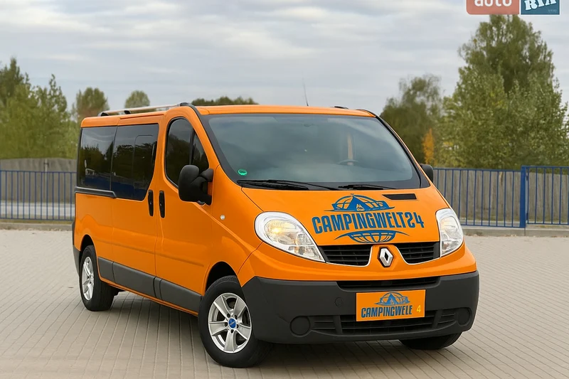 Thermomatte, Renault Trafic II + Opel Vivaro, Flügeltüren, langer Radstand