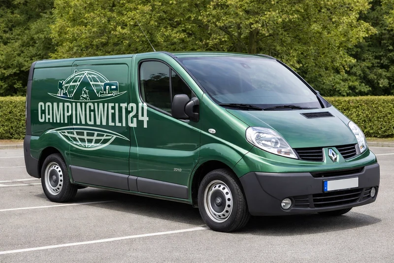 Thermomatte, Renault Trafic II + Opel Vivaro, Flügeltüren, langer Radstand