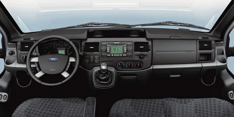Thermomatte, Ford Transit, Fahrerhaus, kurzer + langer Radstand, 2006-2014, Blackline
