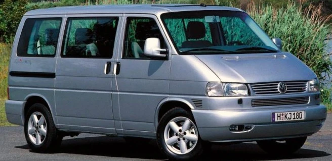 VW T4 Fahrerhaus PREMIUM BLACKLINE - Thermomatte / Isolationsmatte / Innenisolierung - Set 3-teilig kurzer und langer Radstand ab 1990