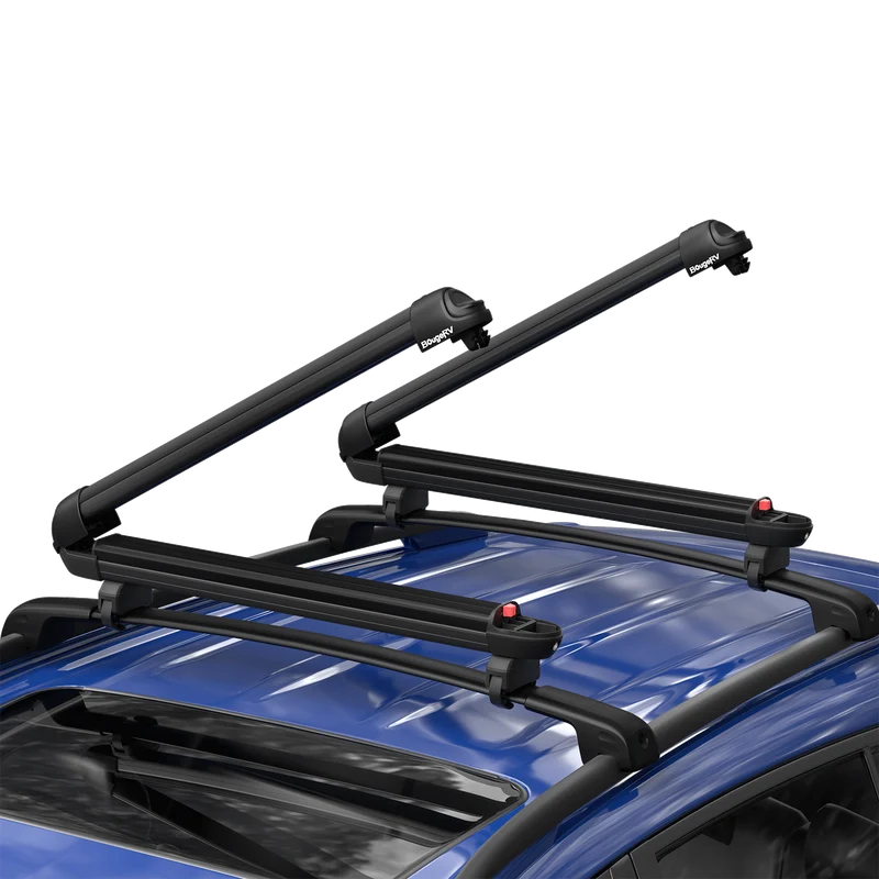 BougeRV 28'' Ski & Snowboard Racks with Anti-Theft Lock