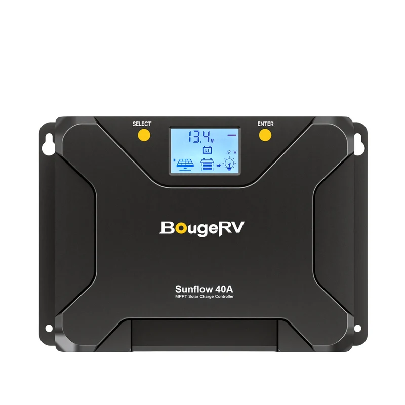 BougeRV Sunflow 40A MPPT Solar Charge Controller 12V/24V