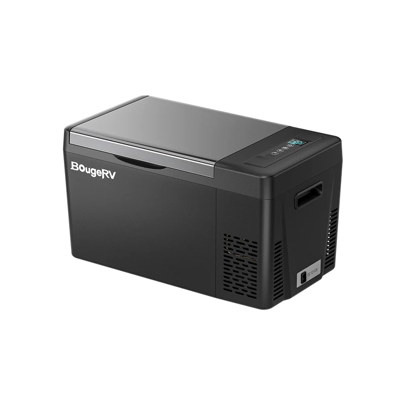 BougeRV 12V 23 Quart Portable Fridge Black For Travel