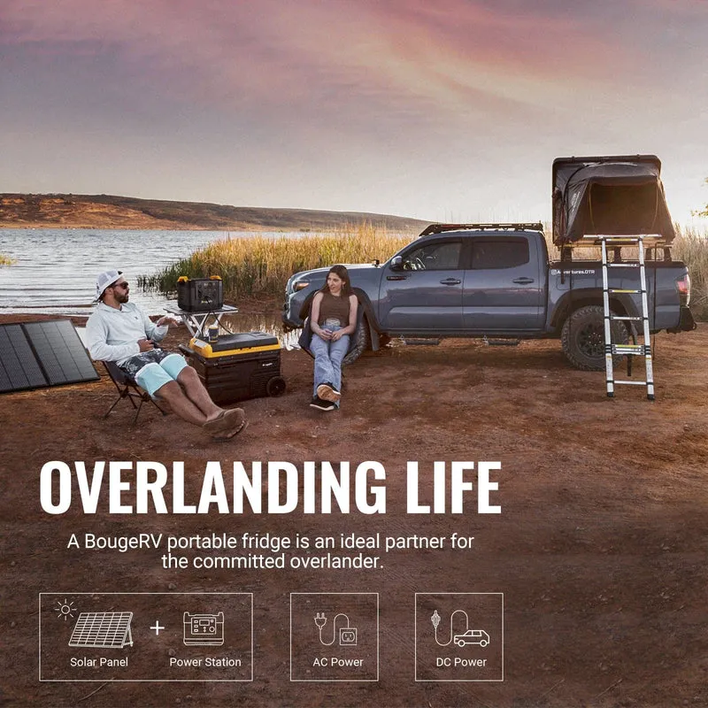 CR45 48 Quart Dual Zone Portable Fridge(Refurbished)
