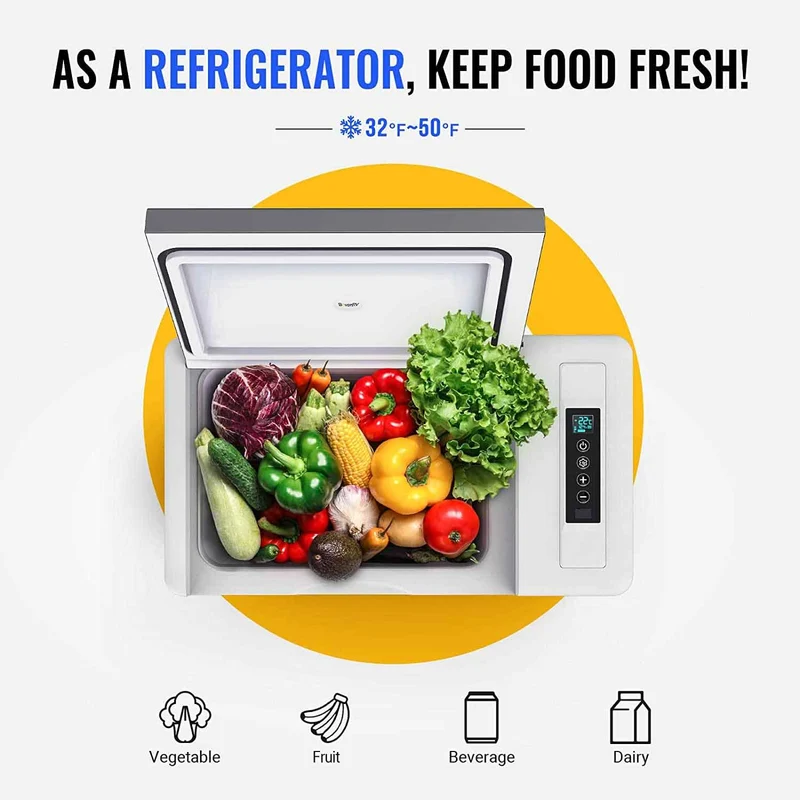 12V 23 Quart Portable Fridge