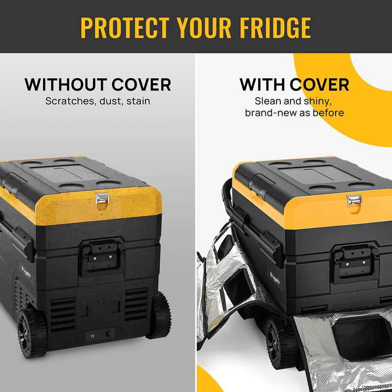 BougeRV CRD45 48 Quart Refrigerator Insulated Protective Cover