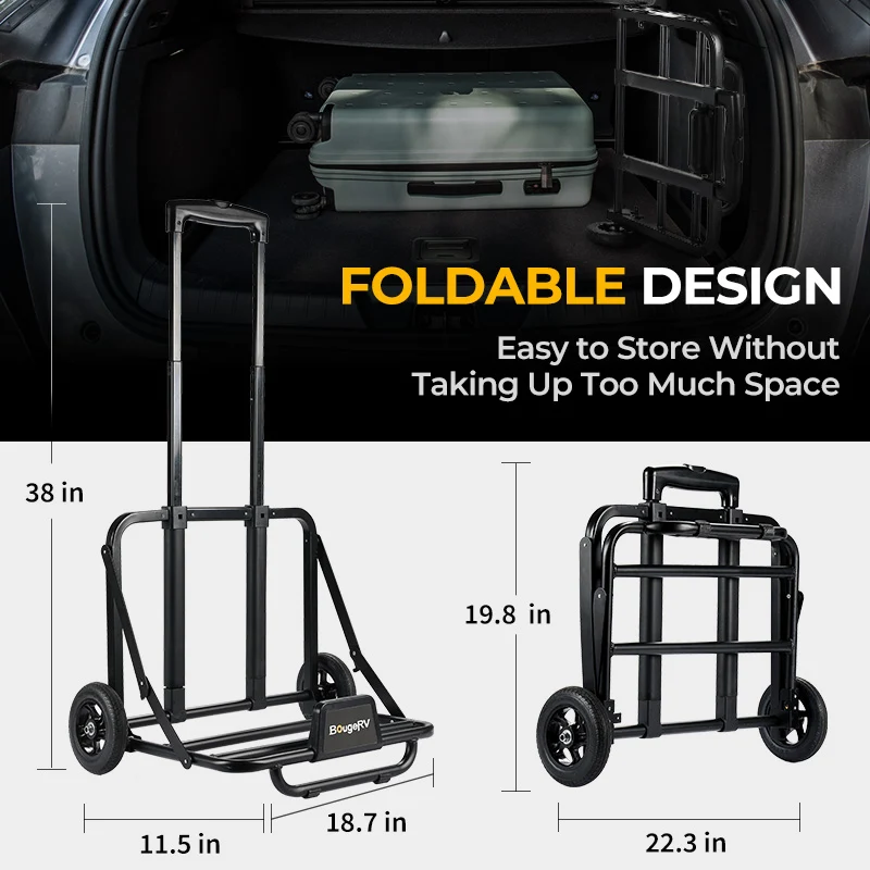 Folding Hand Truck for Portable Power Sations