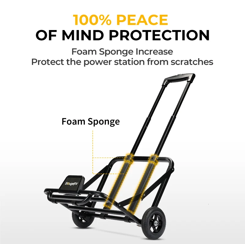 Folding Hand Truck for Portable Power Sations