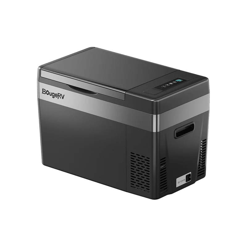 BougeRV 12V 30 Quart (28L) Portable Car Fridge Black
