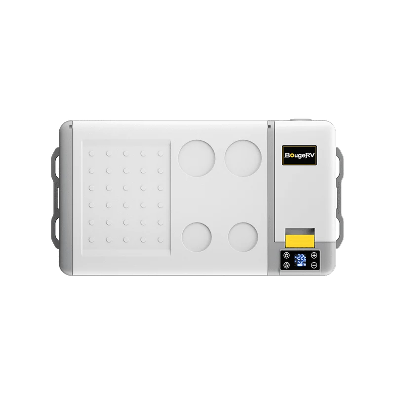 BougeRV CRPRO20 21 Quart 12V Portable Car Fridge Freezer White