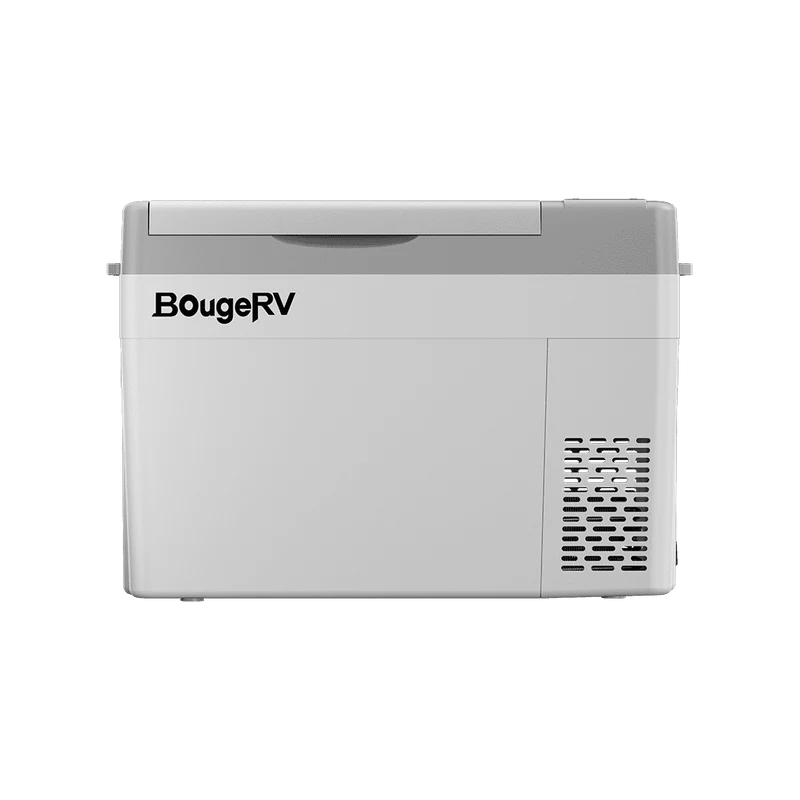 BougeRV CRPRO30 30 Quart 12V Portable Car Fridge Freezer White